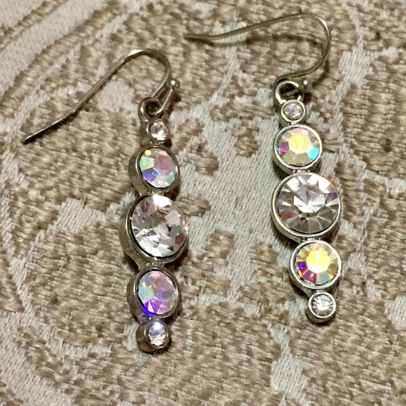 Lia Sophia Jewelry - Lia Sophia iridescent rhinestone earrings